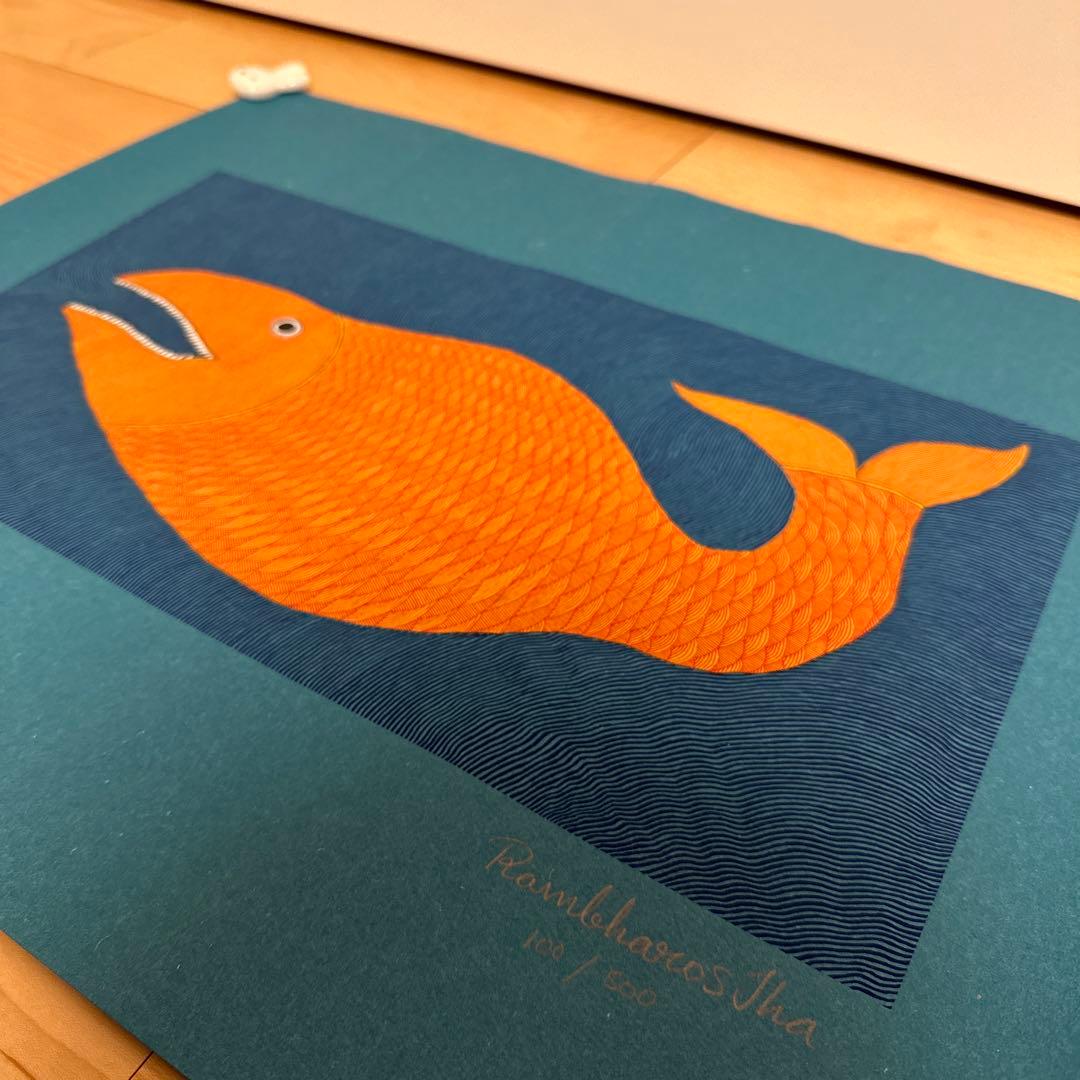 Tara Books 水の生きもの 金のくじら ヌキテパ