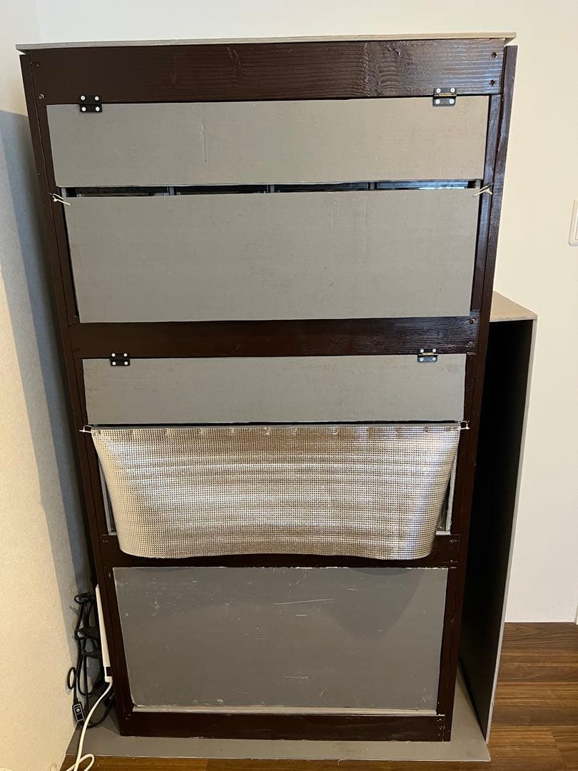 【引取り限定】オーバーフロー水槽 3段 （90cm×40cm×164cm）セット