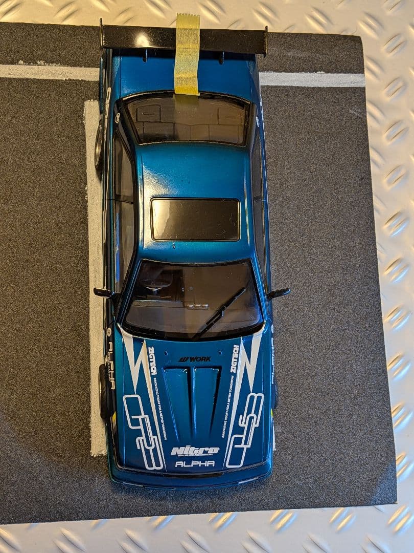 アオシマ 1/24 ザ・ハイソカー No.3 ニッサン F31レパードドリ車風