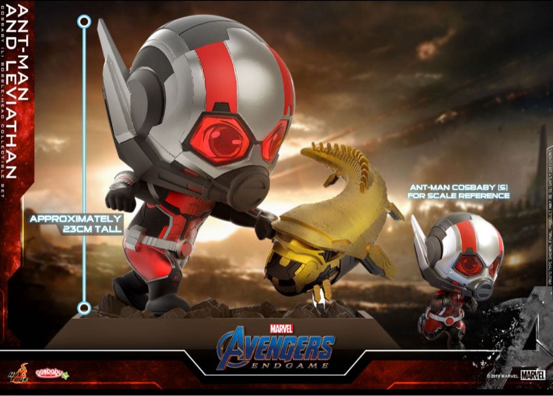 大阪限定　コスベイビー　アントマン&リヴァイアサン　2体セット　Lサイズ