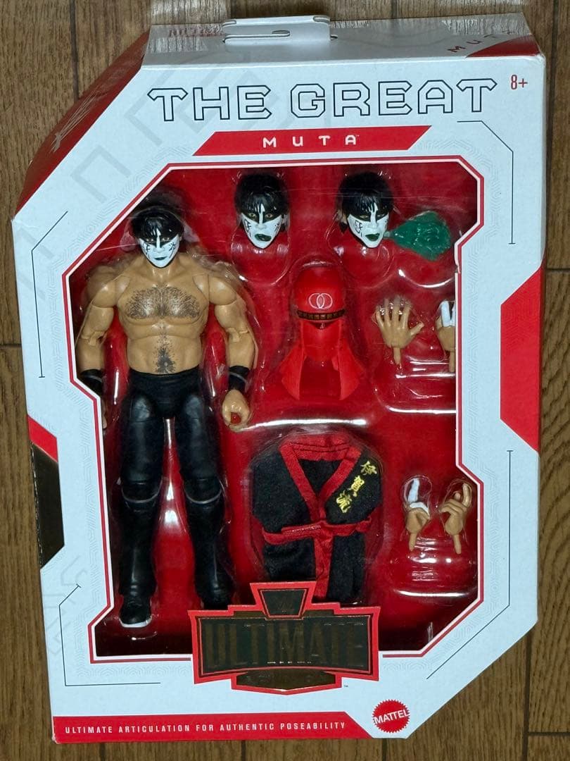 貴重 WWE グレートムタ フィギュア セット 武藤敬司 新日本プロレス グッズ