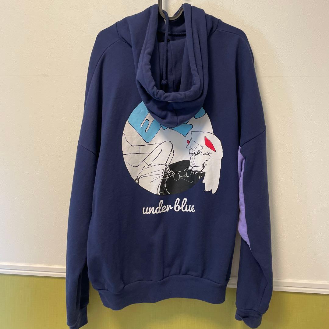 Unser Blue パーカーL Eveの日