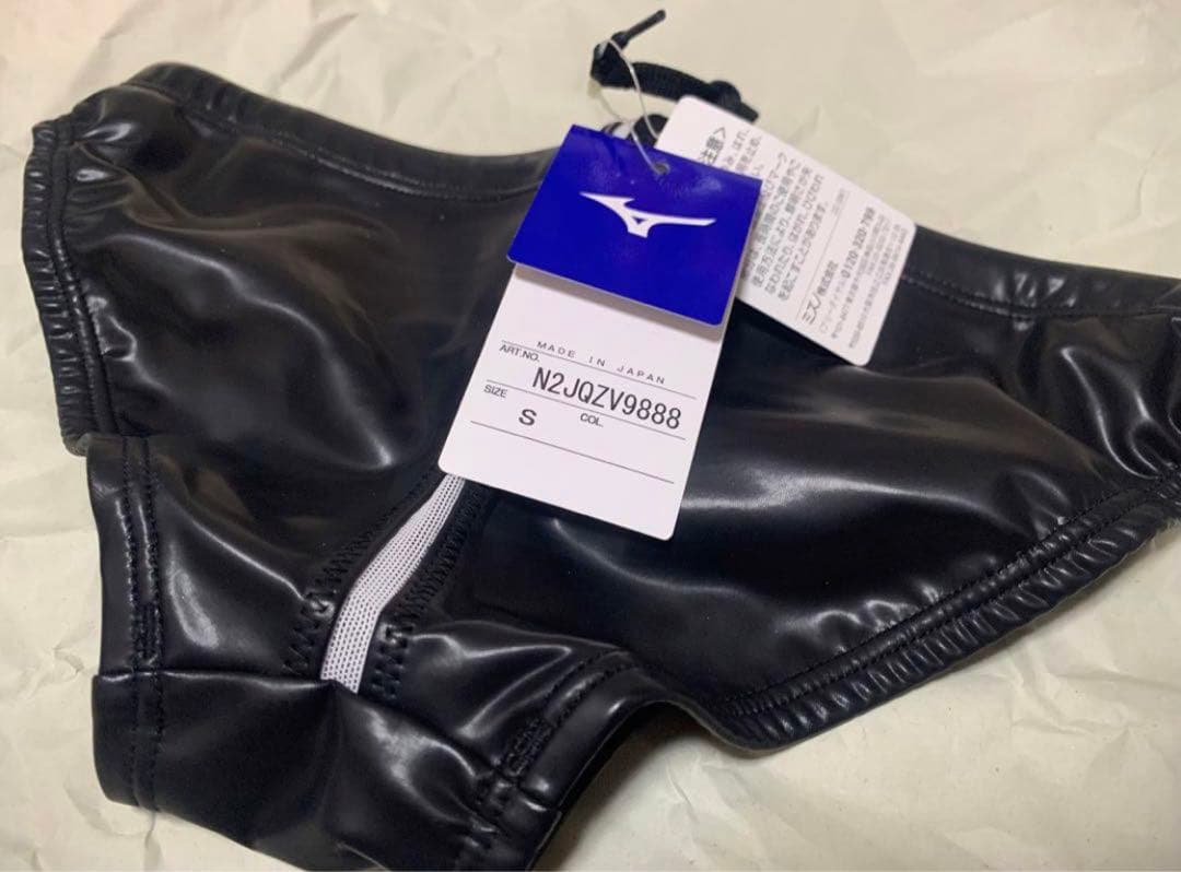 廃盤 特注★新品・未使用★ポロパン 水球 競パン Sサイズ ブラック