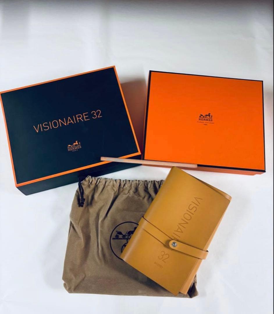 HERMES エルメス 世界限定3500 VISIONAIRE レザーケース