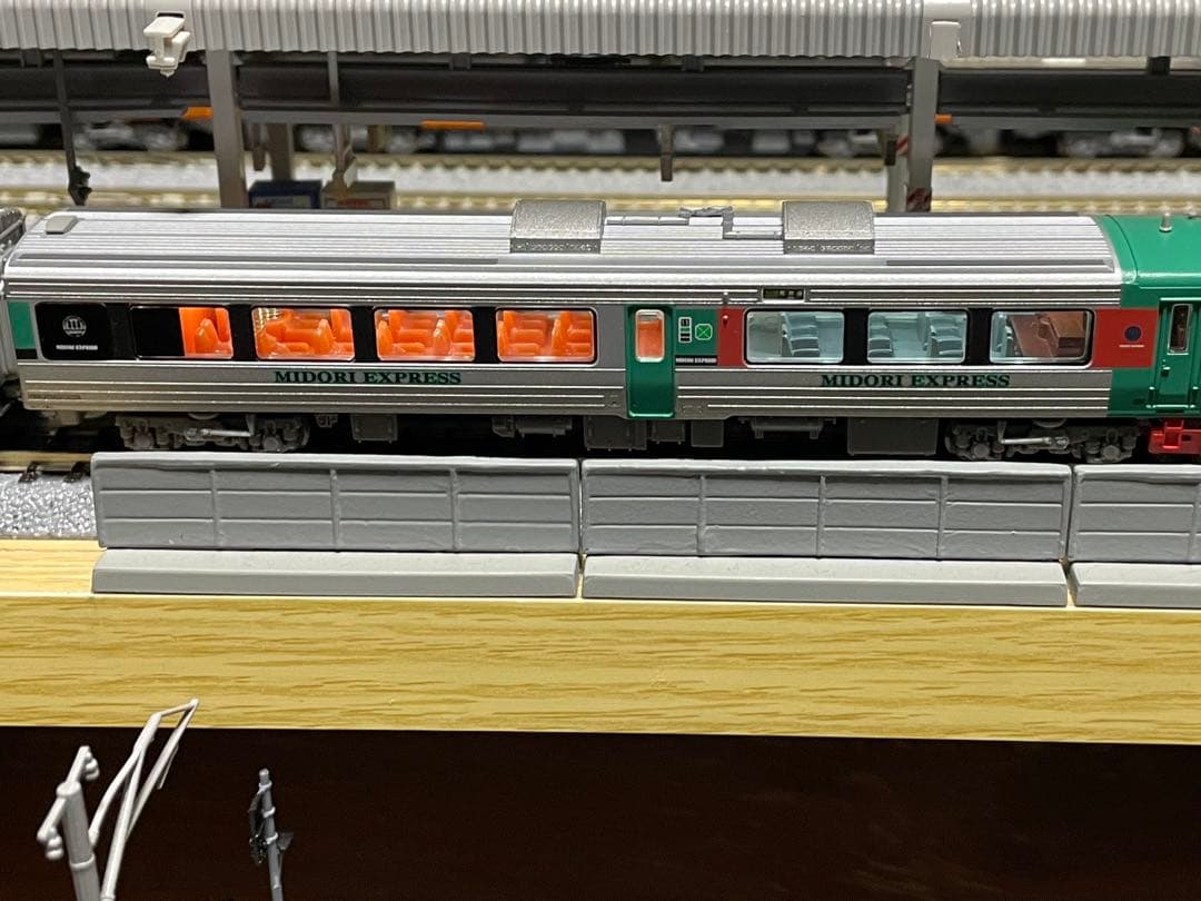 マイクロエース　783系みどり　4両セット改造品