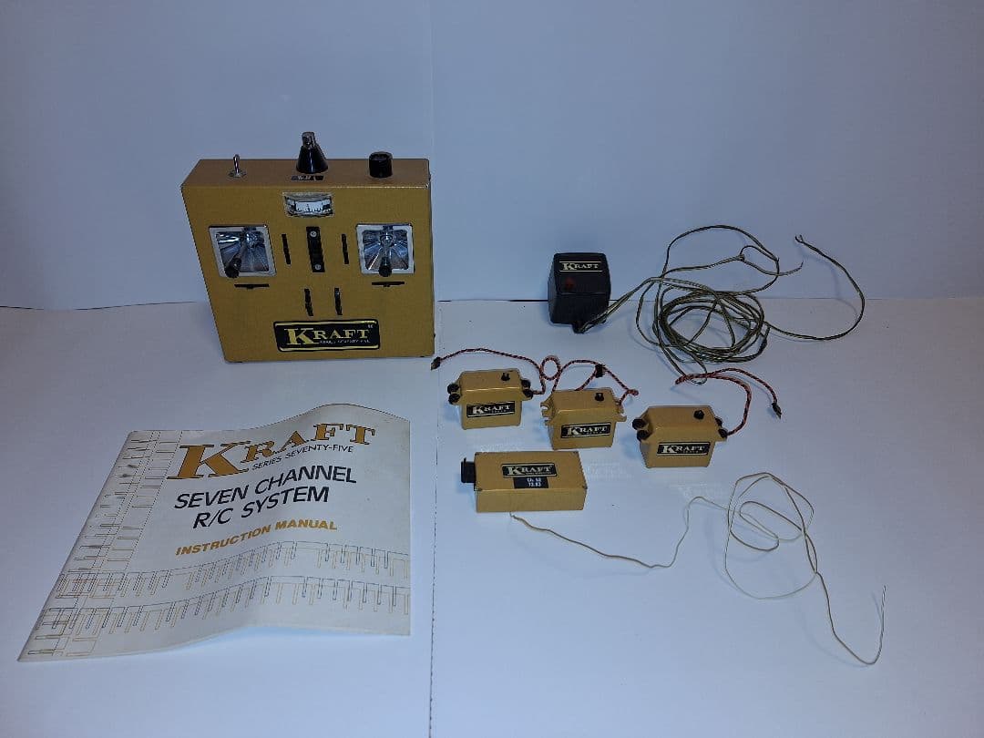 KRAFT 製ラジコンプロポ　ビンテージ歴史遺産