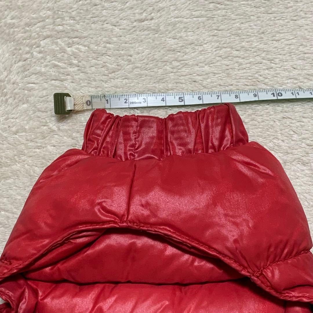 美品 犬用ダウンジャケット モンクレール CHIHUAHUA MONCLER 赤
