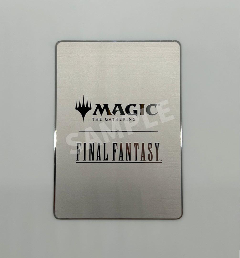 MTG マジック大戦祭 ステンレストークン 片翼の天使、セフィロス 紋章