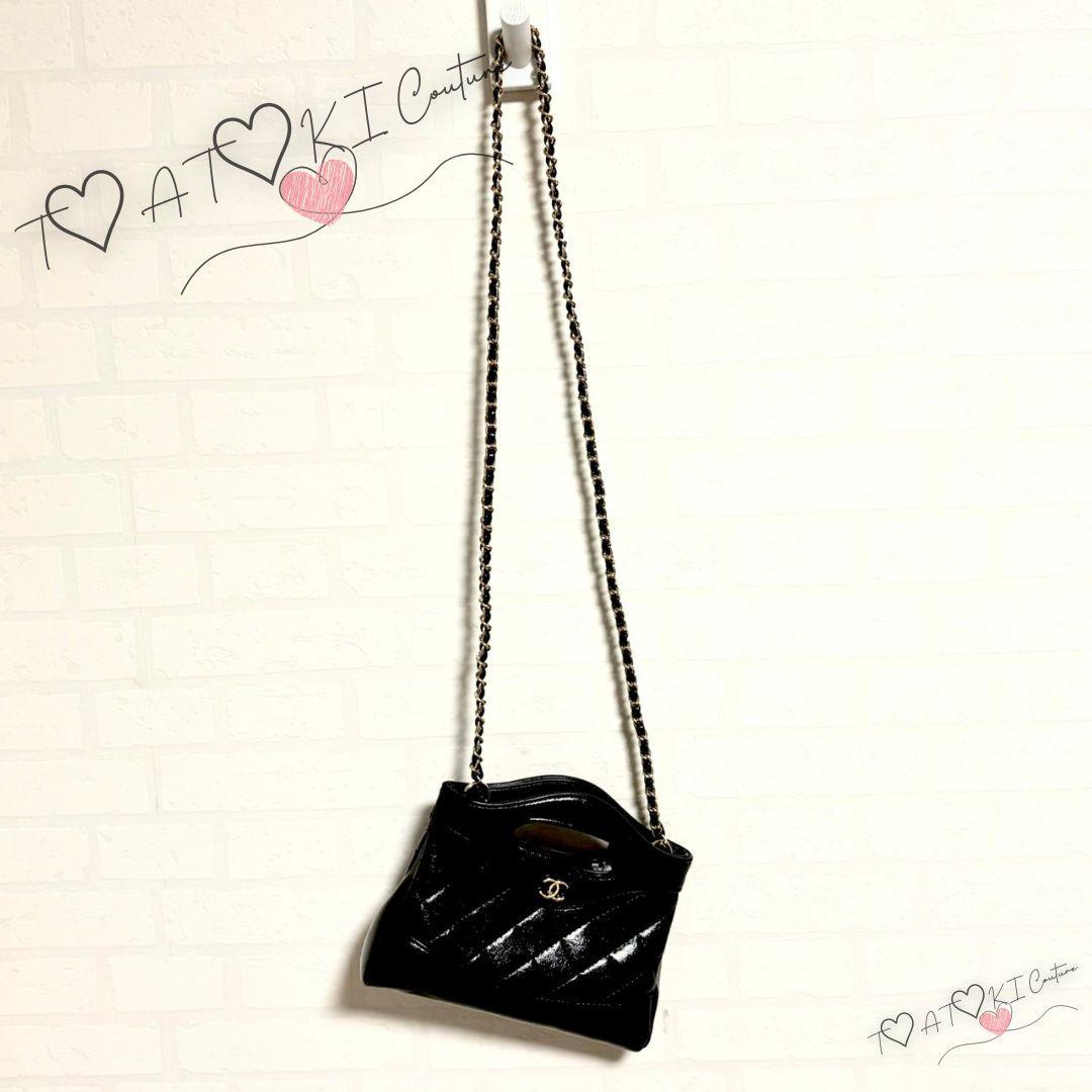 ❤CHANEL❤非売品 ブラック チェーン クラッチ ショルダーバッグ