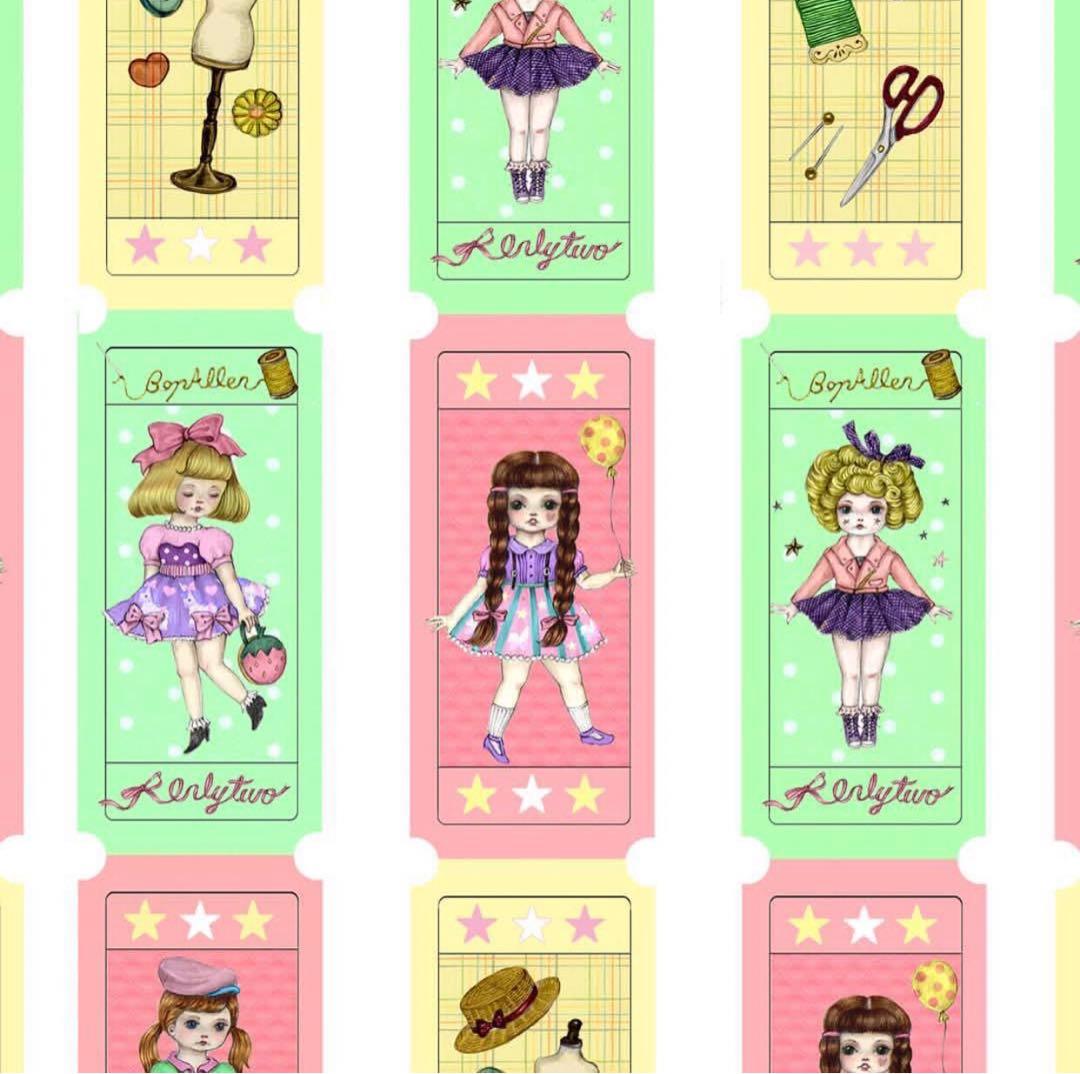 海外作家マスキングテープ39巻セット　OnlyTwo 閣樓日　Lovely徐徐