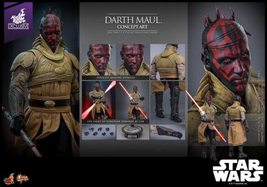 ホットトイズ ダース・モール コンセプトバージョン 日本限定 スター・ウォーズ