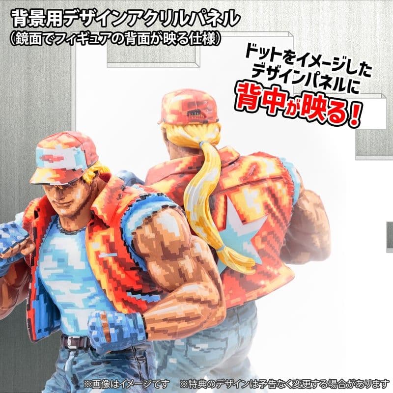 【新品・未開封】世界750体限定！テリー・ボガード ドット絵彩色Ver.
