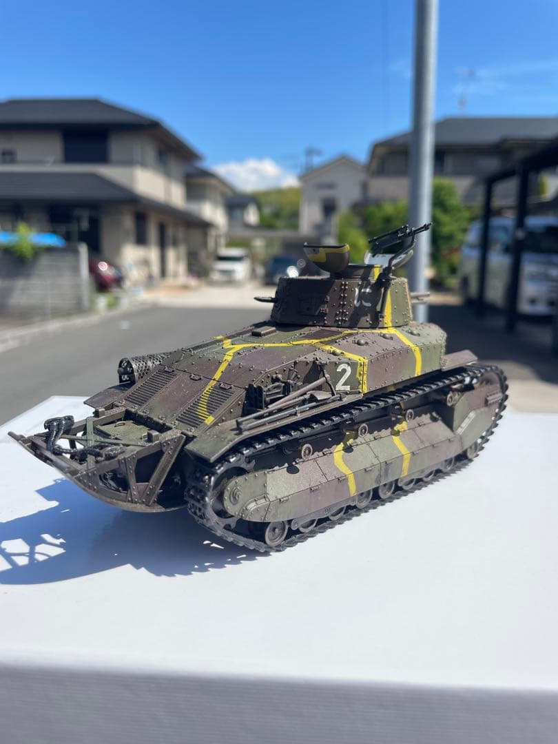 【完成塗装品】ファインモールド 1/35 八九式中戦車甲