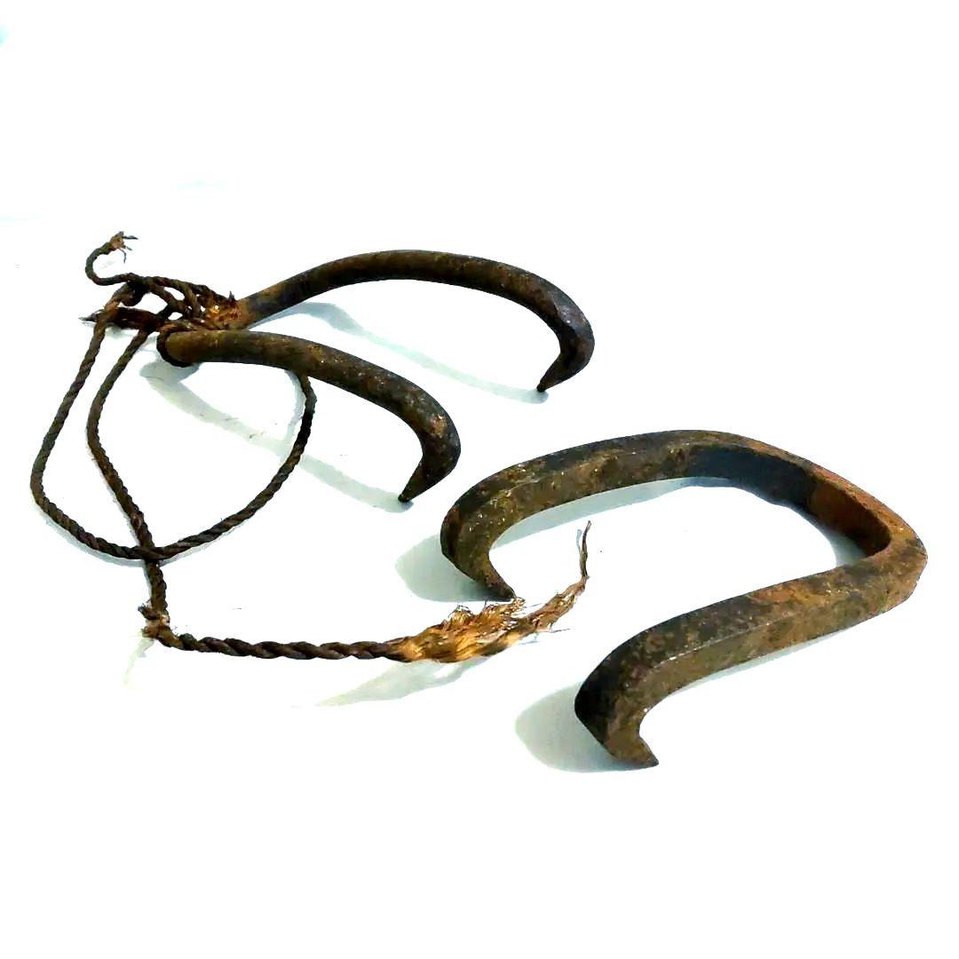 鉤爪　忍者道具　二点セット 鉄製　NINJA