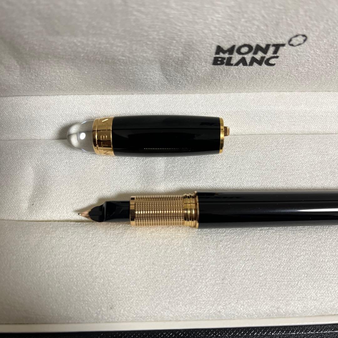 モンブラン 万年筆 スターウォーカー レッドゴールド 極細字 調整済 インク付