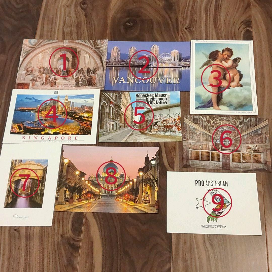 【まとめ売り】ポストカード 閲覧用(1/2)