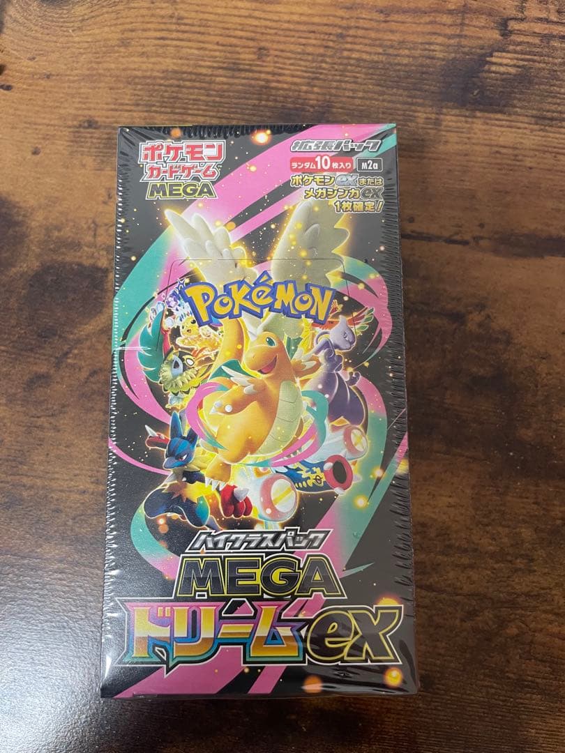 シュリンク付き ポケモン ポケモンカードゲーム MEGAドリームEX