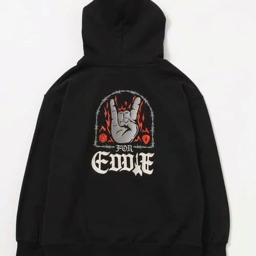 ストレンジャーシングス パーカー ブラック　ニコアンド　L