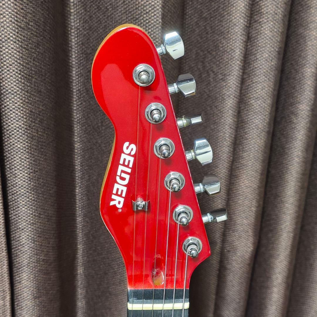 【美品】SELDER エレキギター 左利き用 サウスポー レフティ
