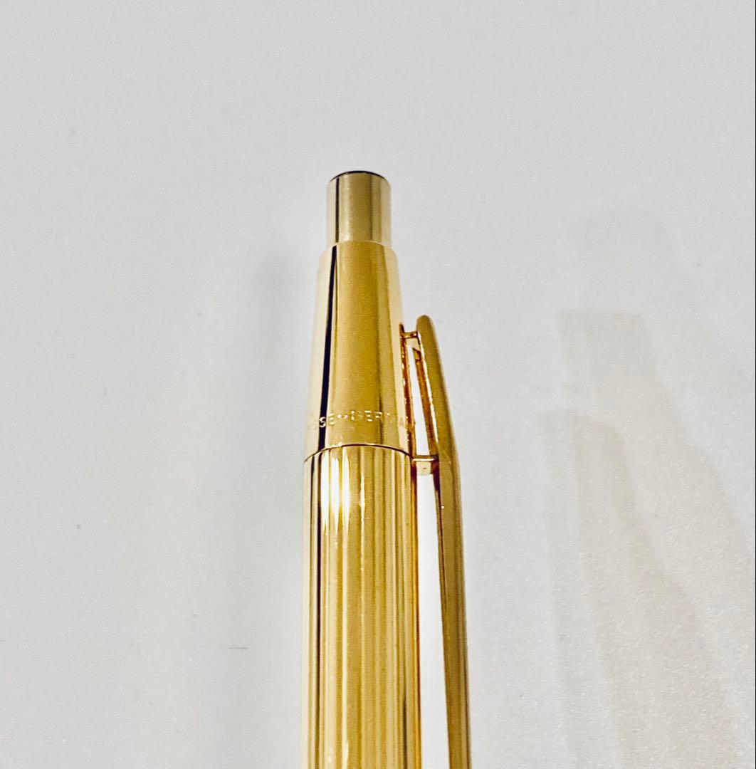 20金張り◆モンブラン高級ボールペン MONTBLANC 1970s美品ゴールド