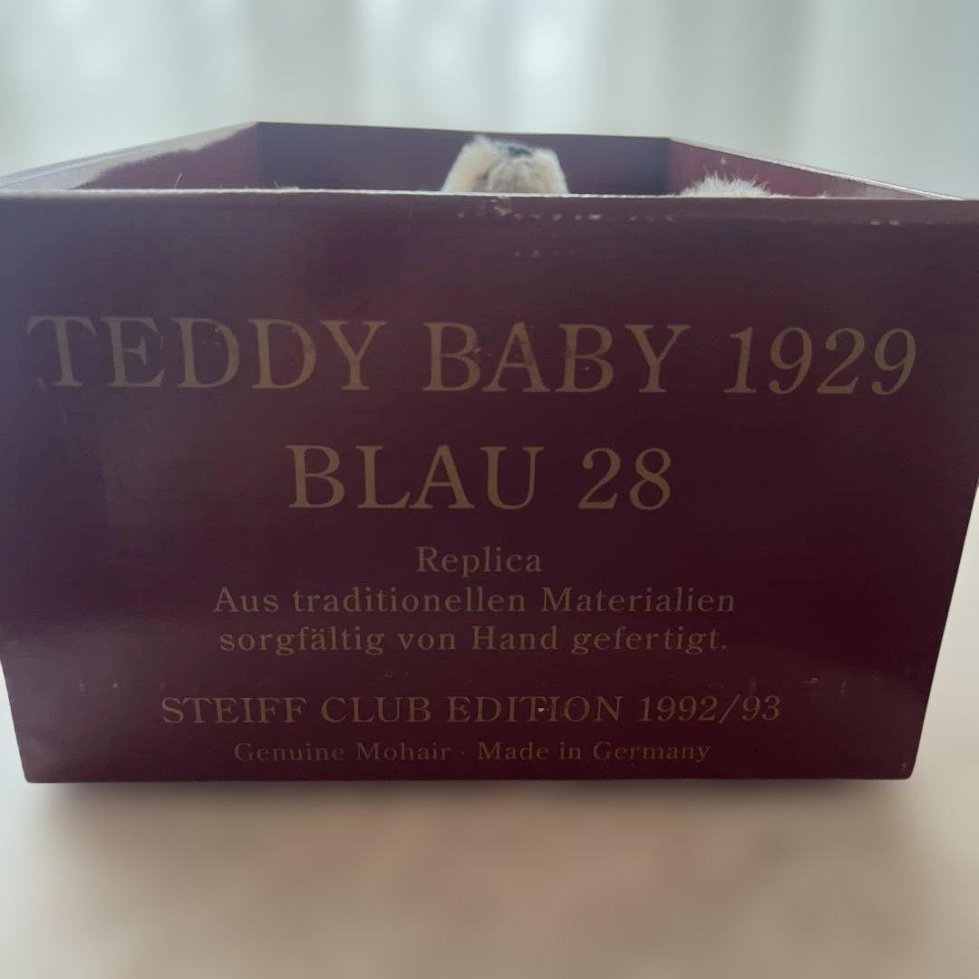 Steiff シュタイフ クラブ限定テディベビー1929