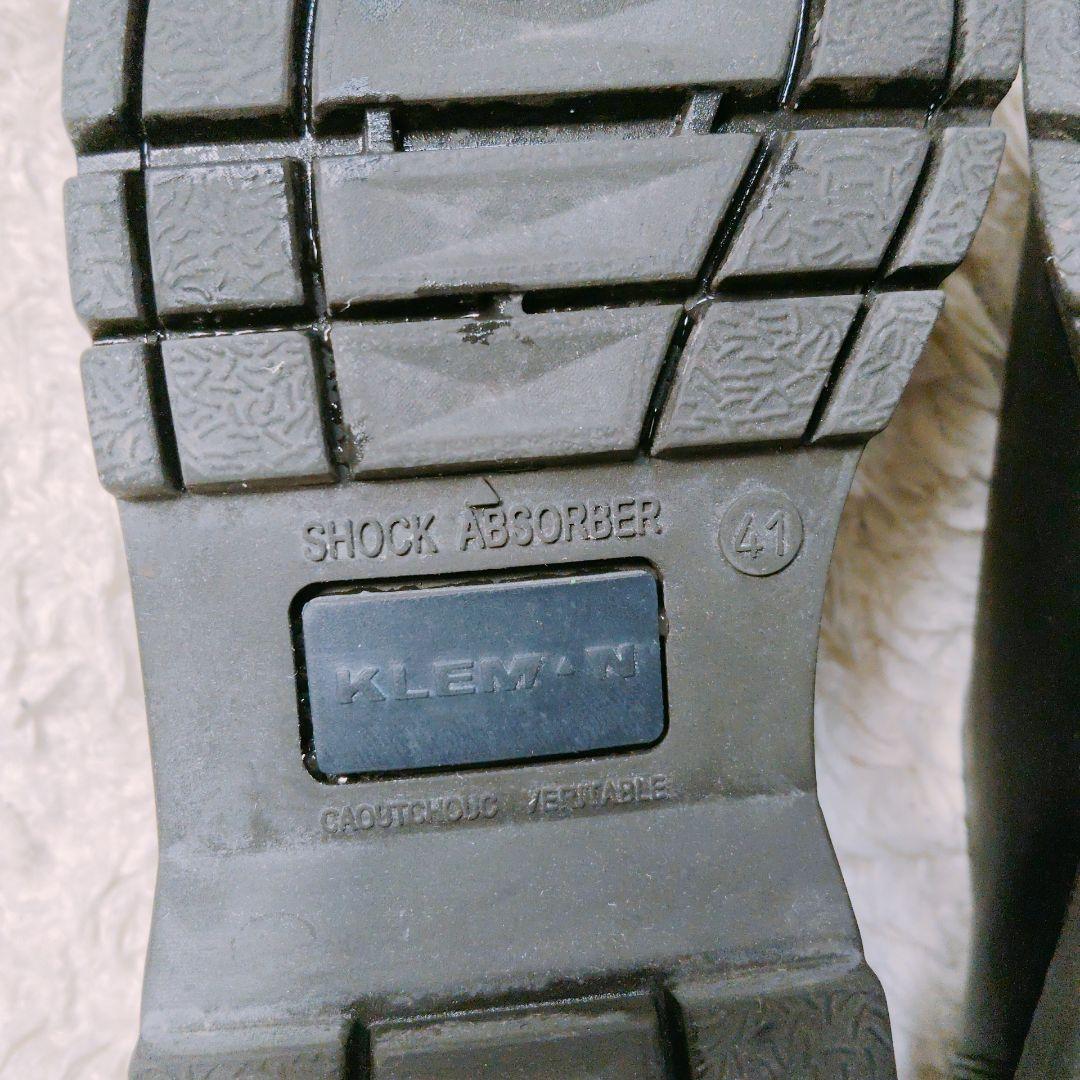 【美品】クレマン チロリアン パドロール 41 ブラック レザー 26.5