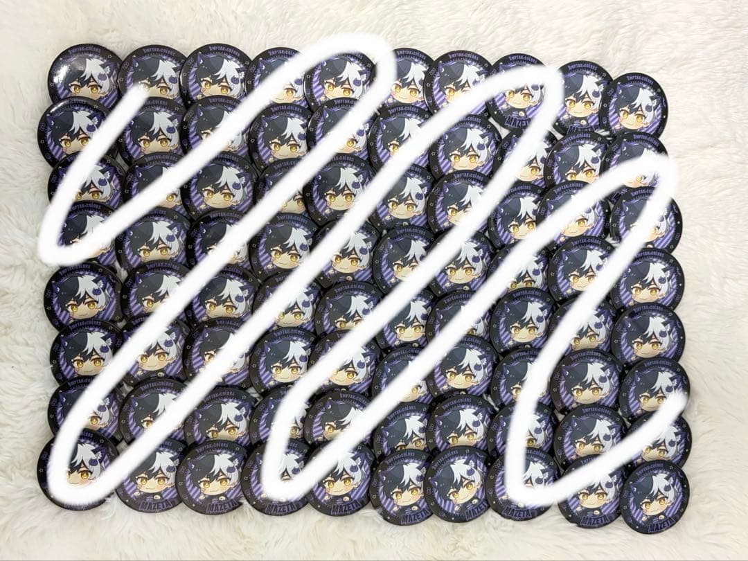 まぜ太 ハロウィンデフォ 缶バッジ