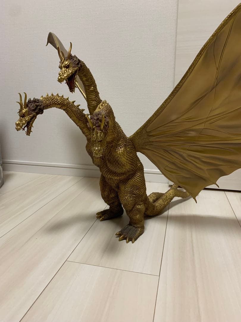 キングギドラ 1964 東宝大怪獣シリーズ　激闘カラー　ゴジラ　少年リック