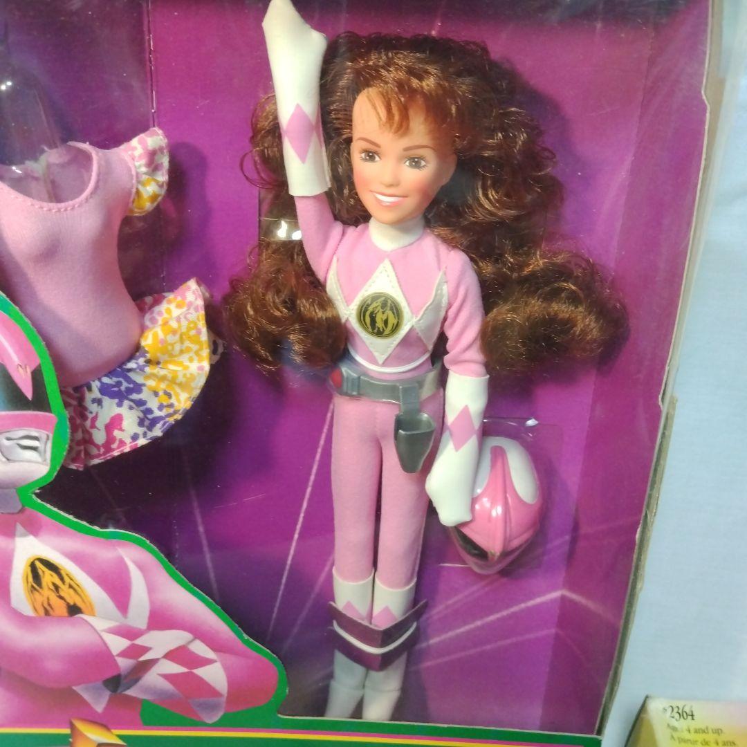 1994パワーレンジャー イエローレンジャ―& ピンクレンジャー2体セット