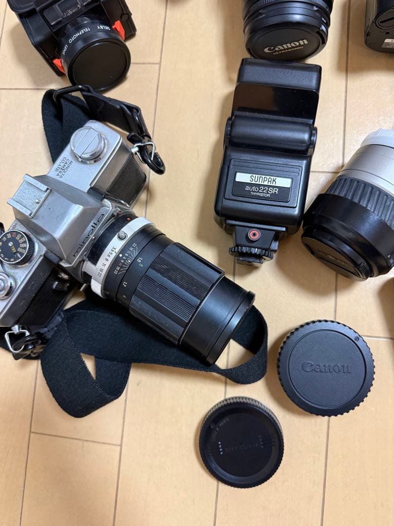 Canon Minolta フォーカスカメラ SIGMAレンズ 一眼レンズ