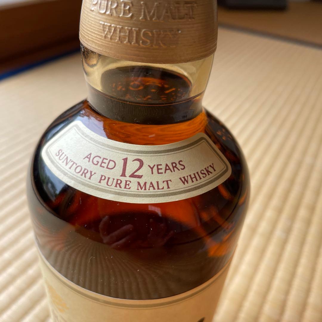 更にお値下げサントリー ピュアモルトウィスキー山崎 12年 750ml 木箱入り
