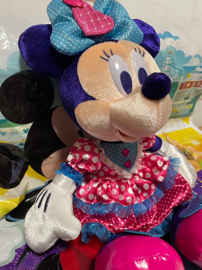 ミニー ぬいぐるみ ディズニーランド 新品 未使用 タグ付き パルパルーザ