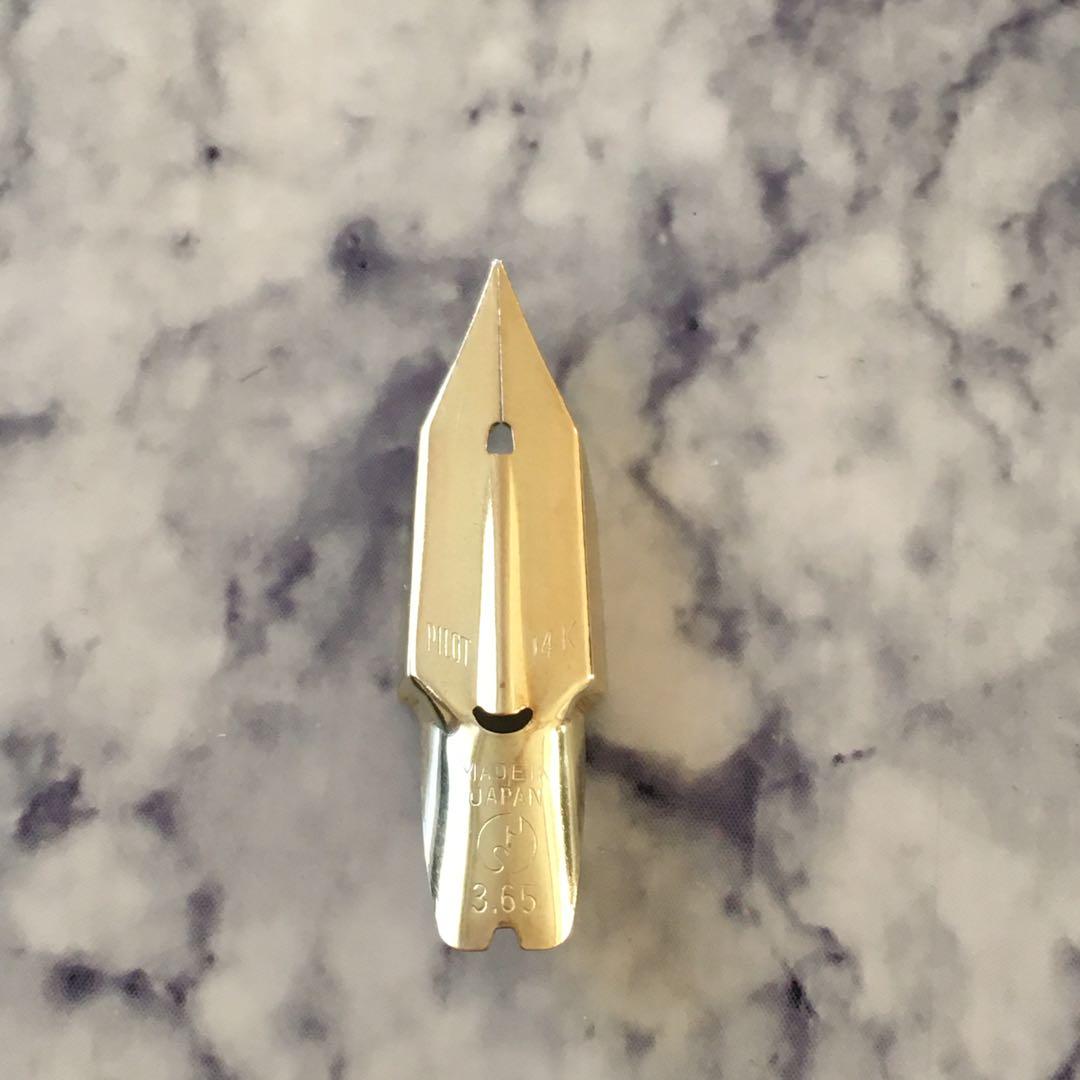 #0100 オーバーホール済 レア 万年筆 パイロット PILOT 14k