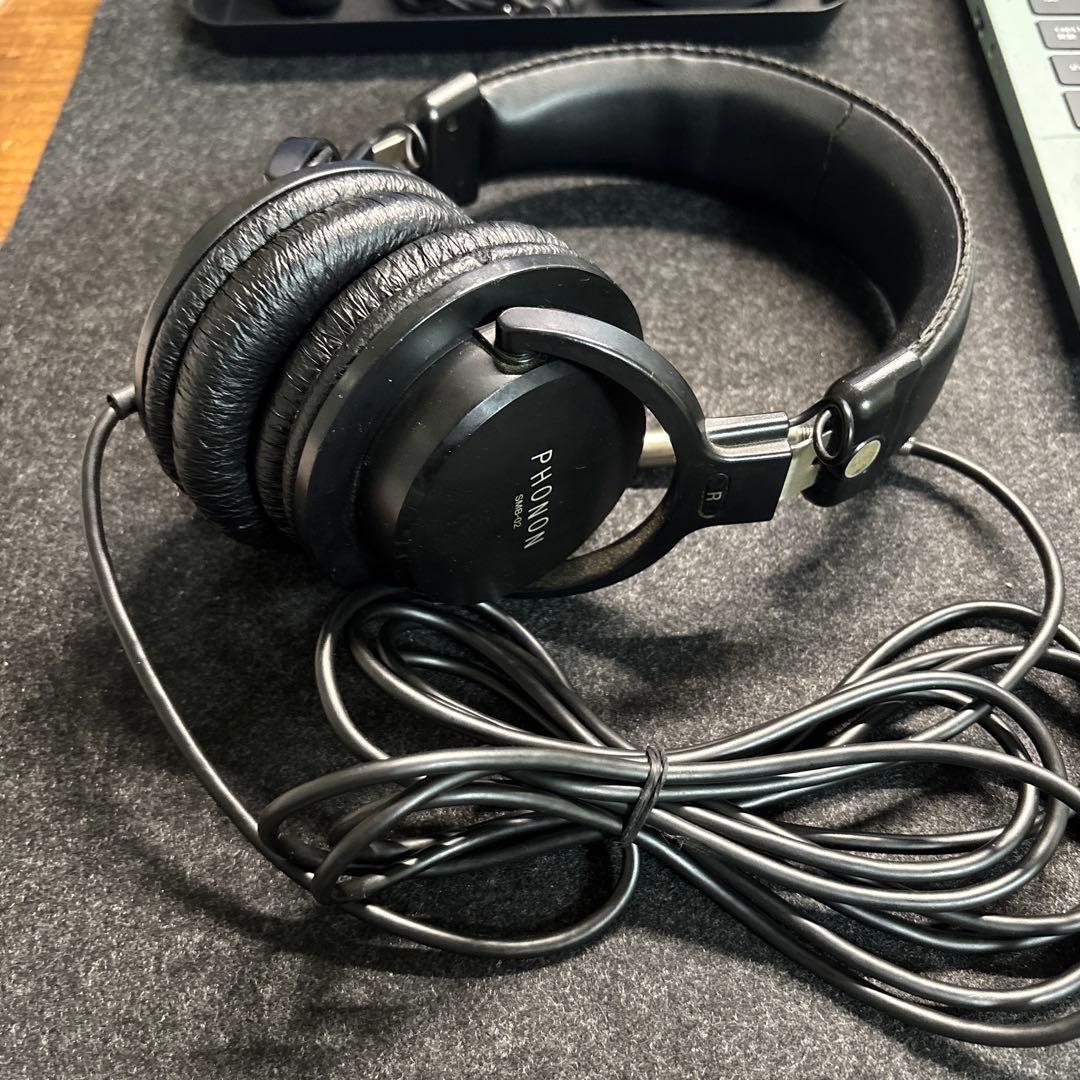 PHONON SMB-02 モニターヘッドホン 有線 密閉型 スタジオモニター
