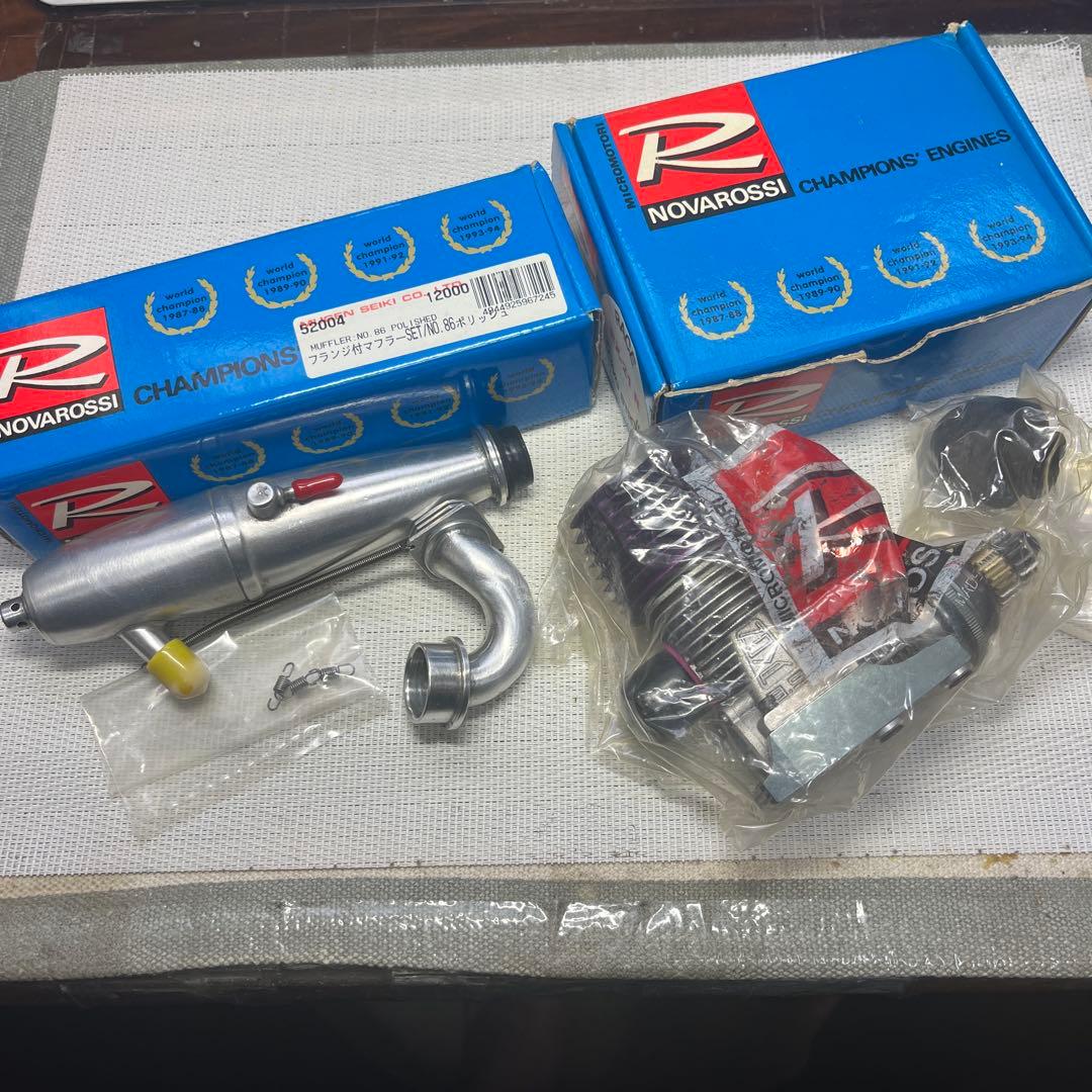 NOVAROSSI RXー21R Race マフラー付き　エンジンセット