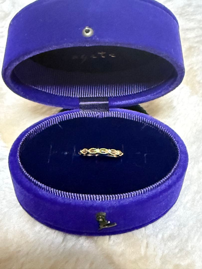 アガットピンキーリング　　しーさん