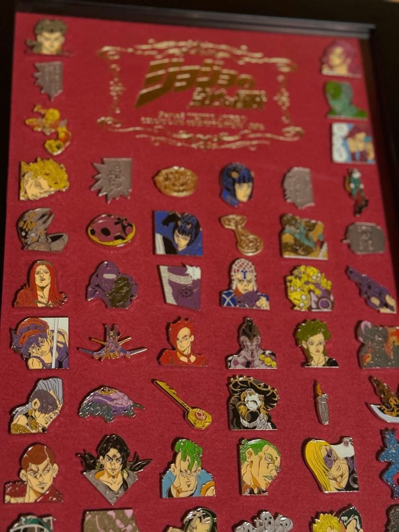 ジョジョ　５部　ピンバッチセット
