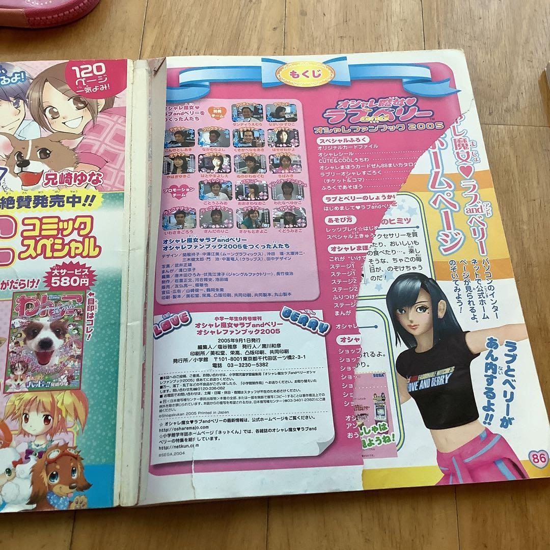 ラブandベリー　カード　ファイル　ファンブック　2004〜2005 非売品