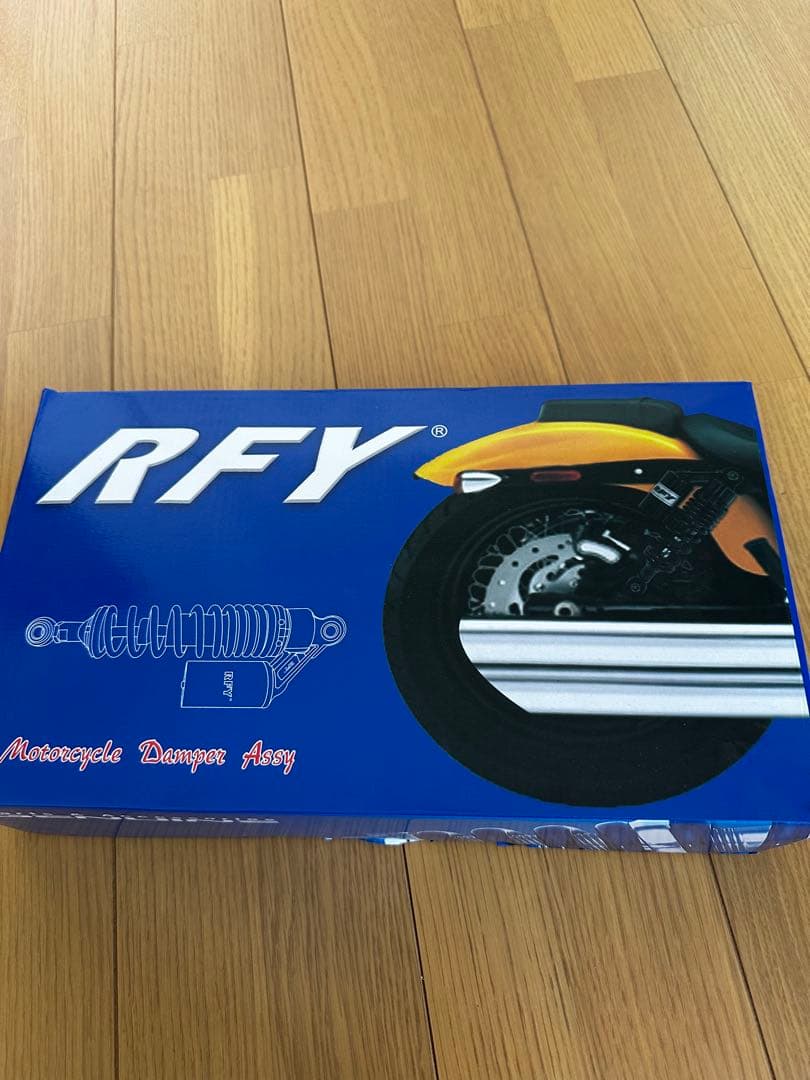 RFY リアサスペンション2個セット 黒と紫 (XJR400)