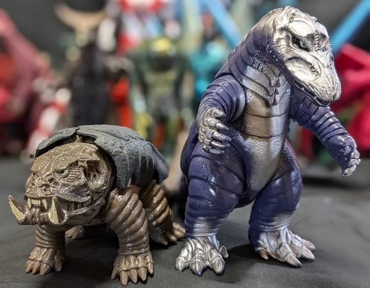 ウルトラマンパワード＆登場怪獣・宇宙人（バンダイ）ソフビコンプリート18体＋２