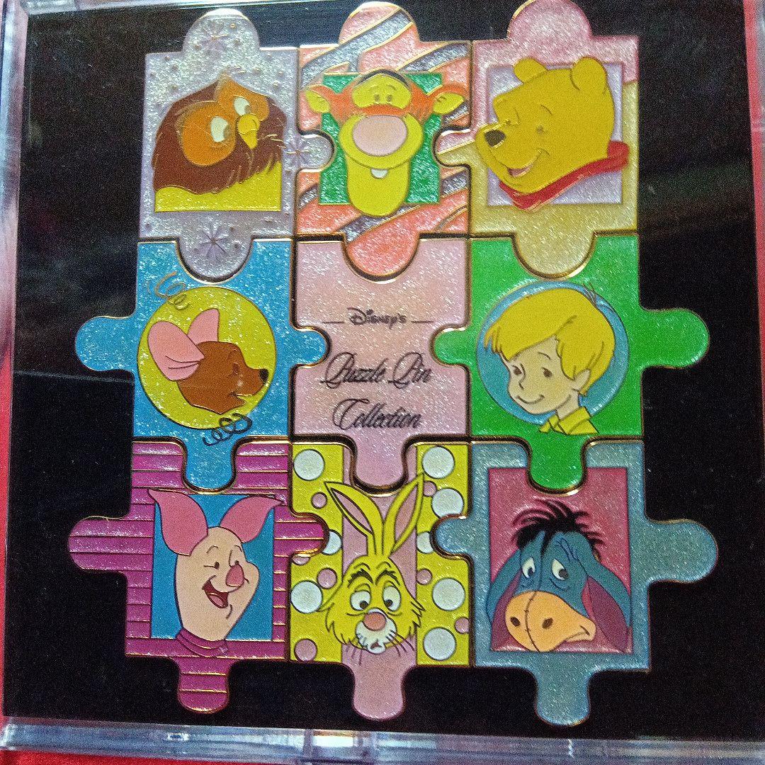 Disney Pin★くまのプーさんと仲間ピンバッジセット★１点