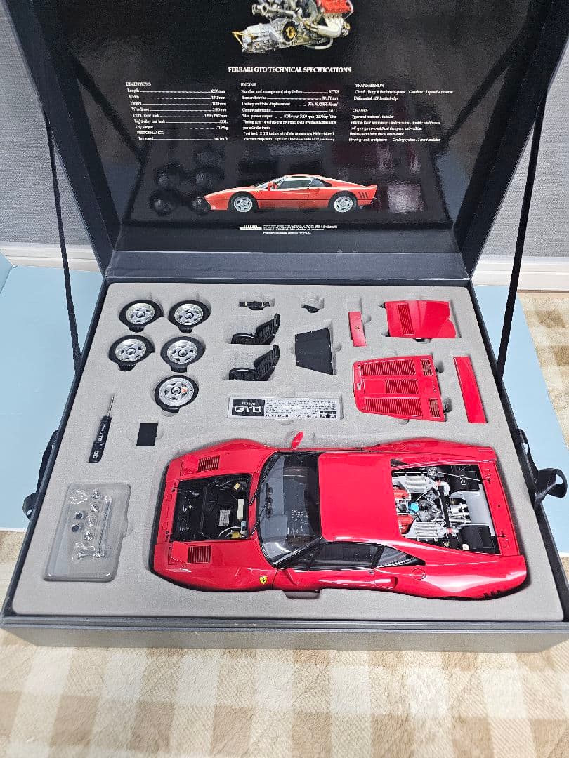 TAMIYA フェラーリ288 GTO 1/12 コレクターズクラブスペシャル