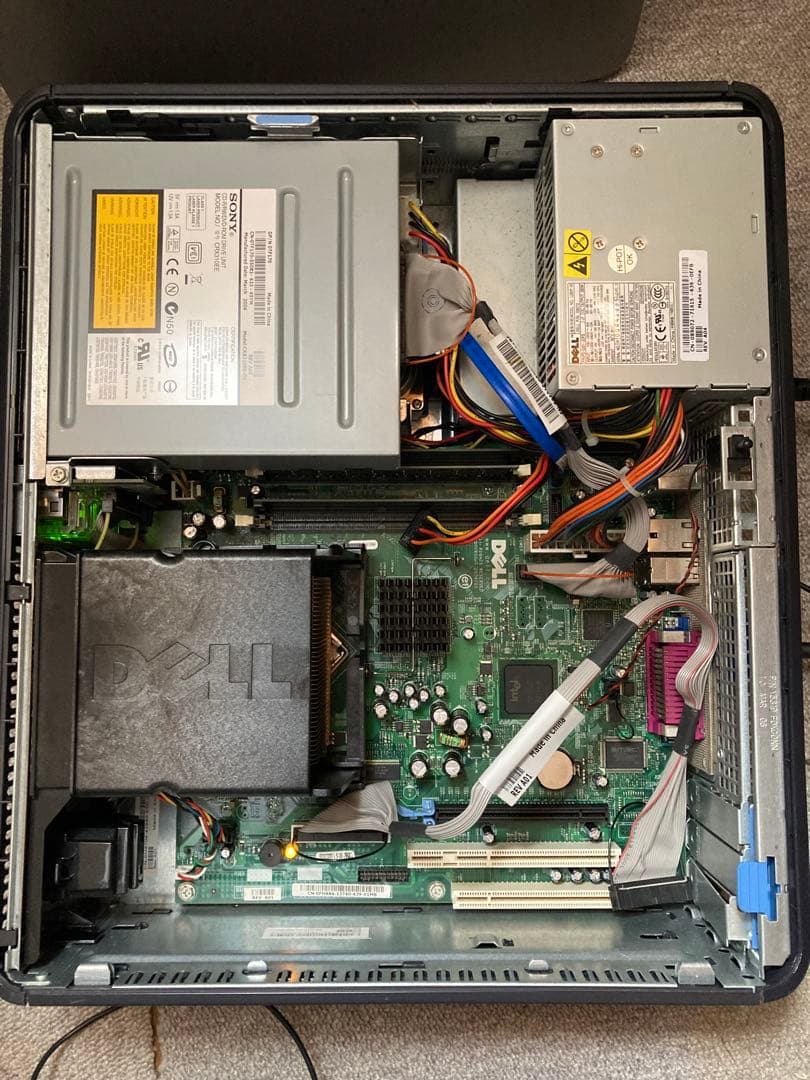 デスクトップパソコンDELL OptiplexGX620 、1707FPモニター