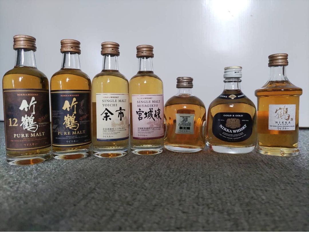 未開封•新品　サントリーvsニッカ　ミニボトル13本セット