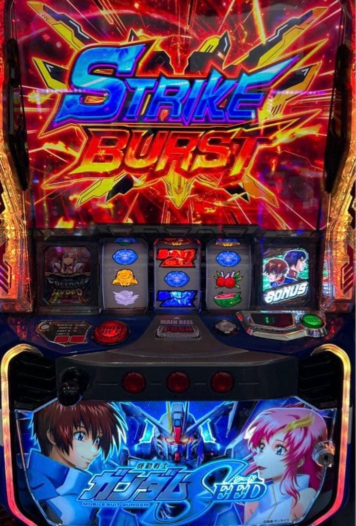 送料無料　オートプレイ可　データカウンター対応　実機　ガンダムSEED スマスロ