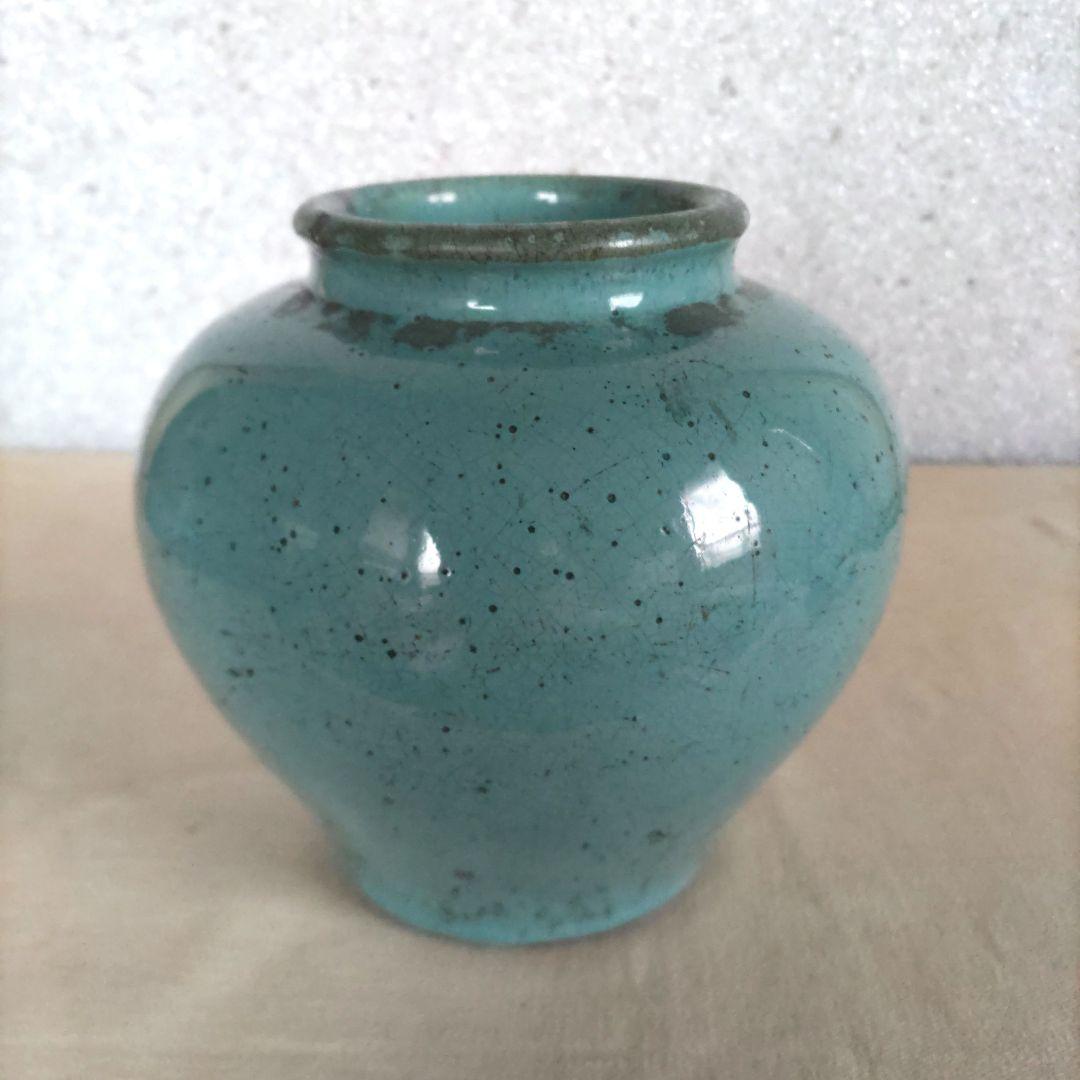 緑釉壺　H27