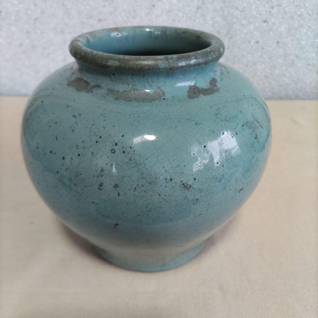 緑釉壺　H27