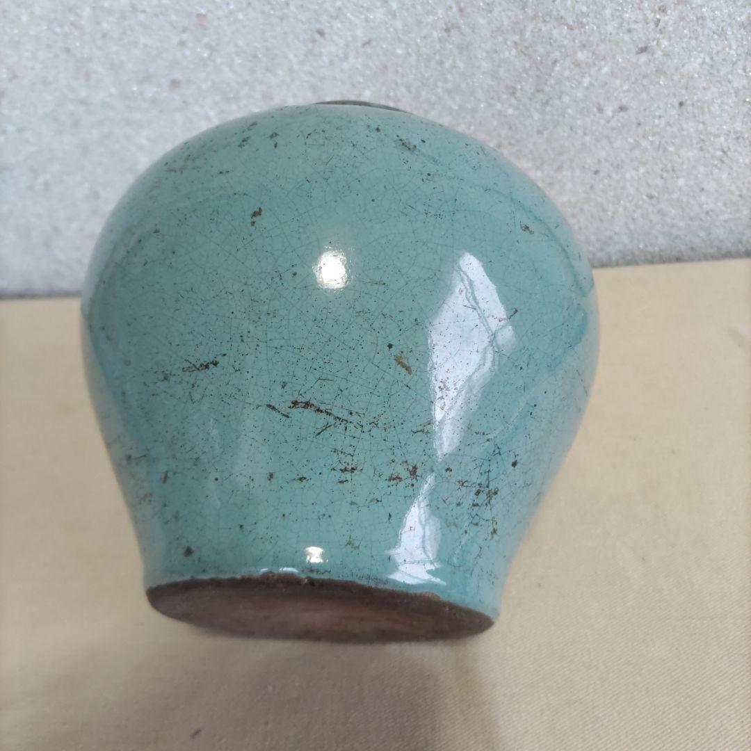 緑釉壺　H27