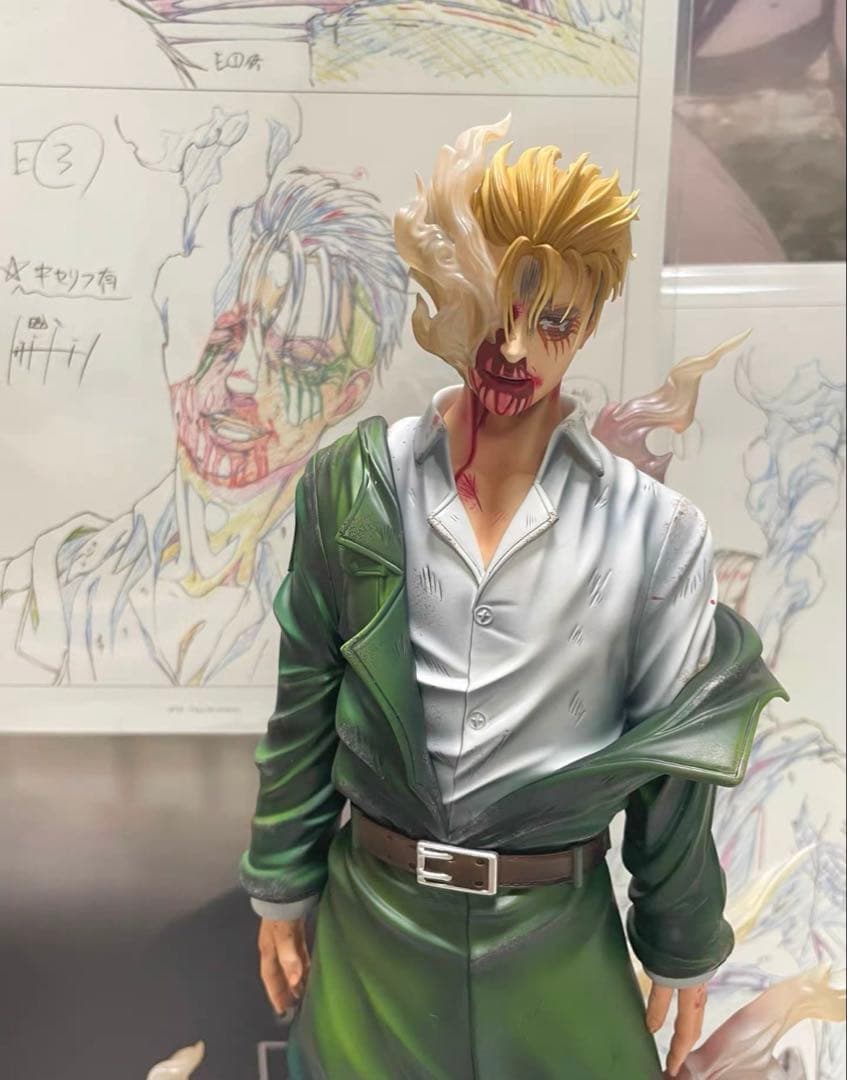 進撃の巨人 ① ポルコ・ガリアード ガレージキット ガレキ スタチュー