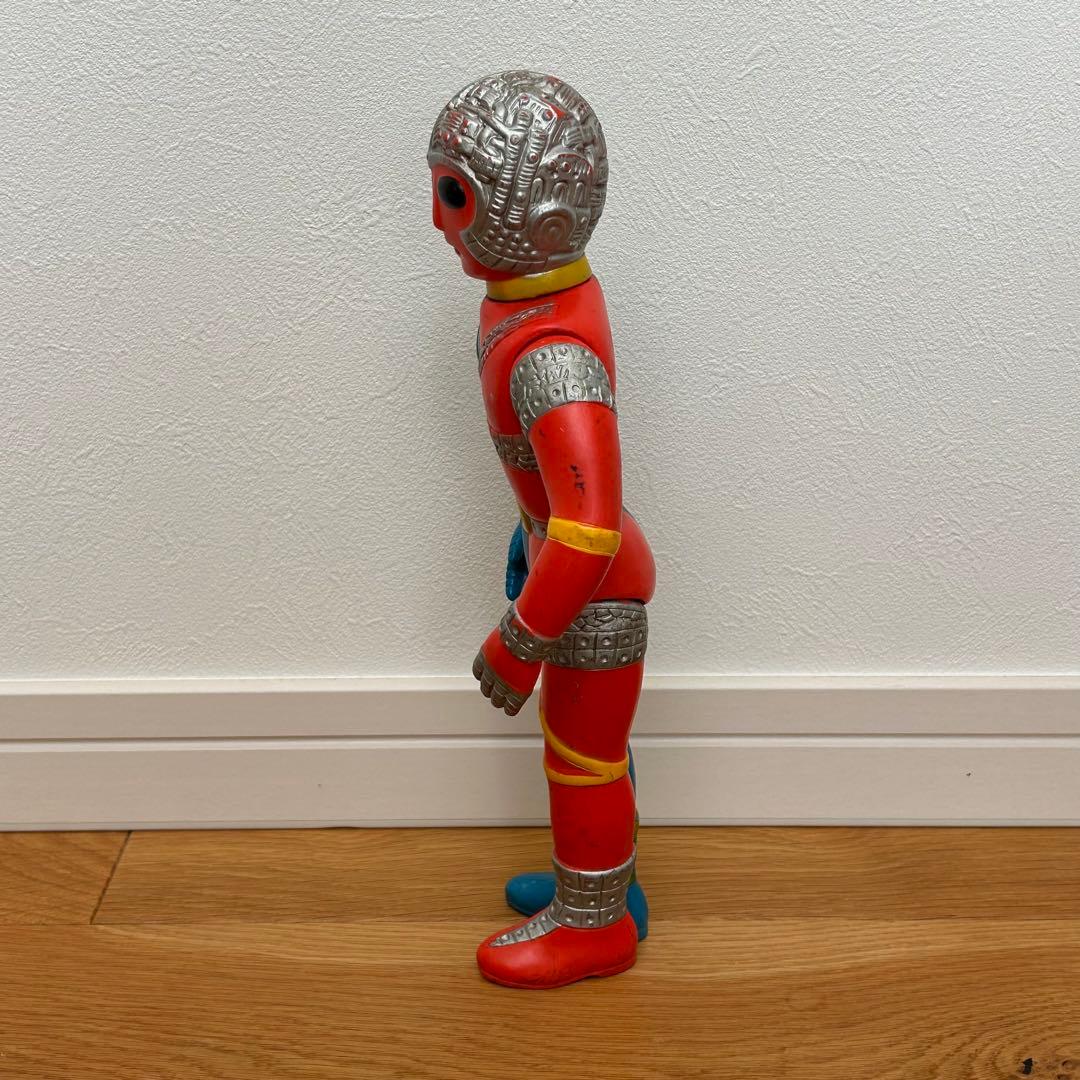 当時物　タカトク　人造人間キカイダー　ソフビ　約28cm　ソフビ